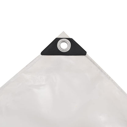 Dekzeil 650 g/m² 5x6 m wit 5 x 6 m