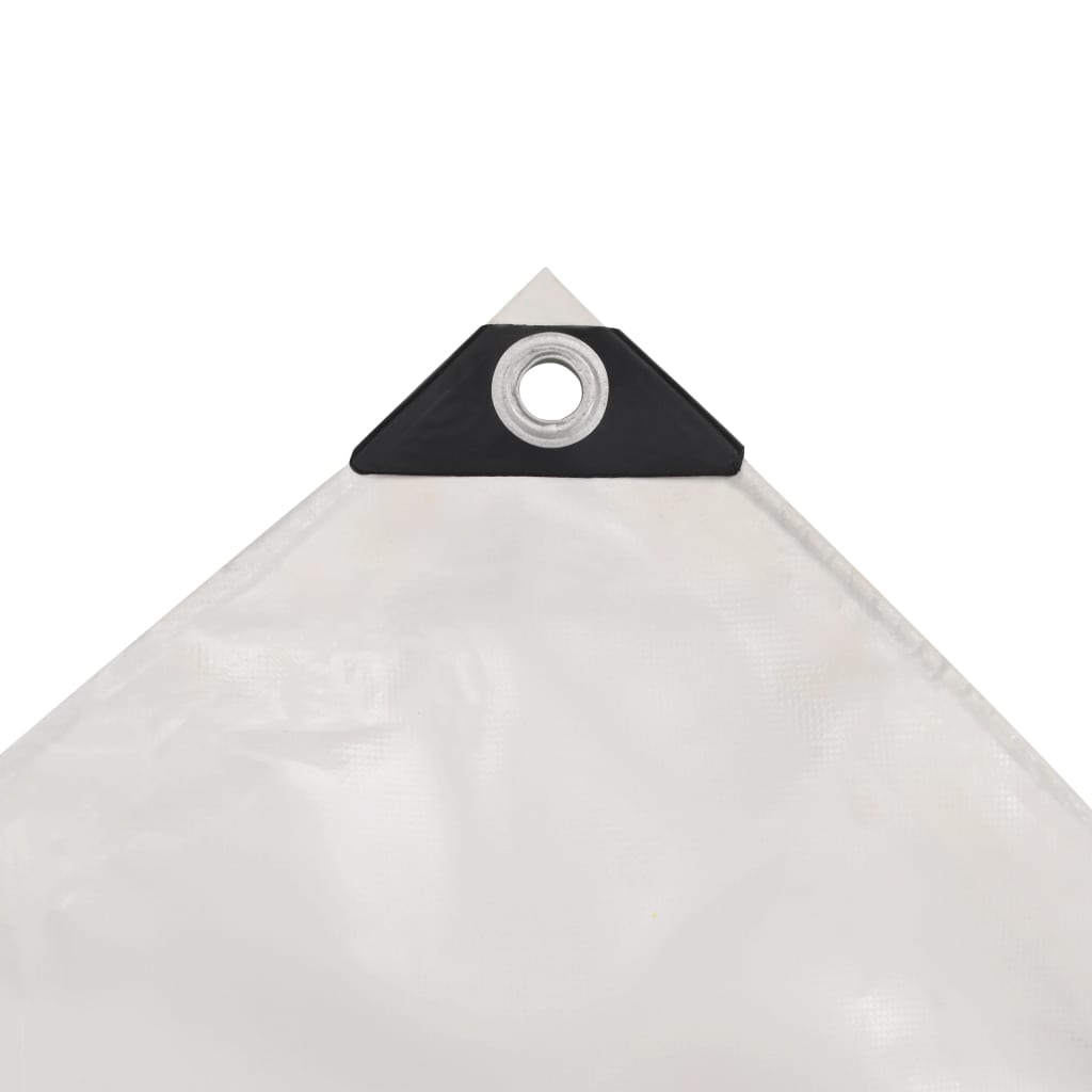 Dekzeil 650 g/m² 6x8 m wit 6 x 8 m