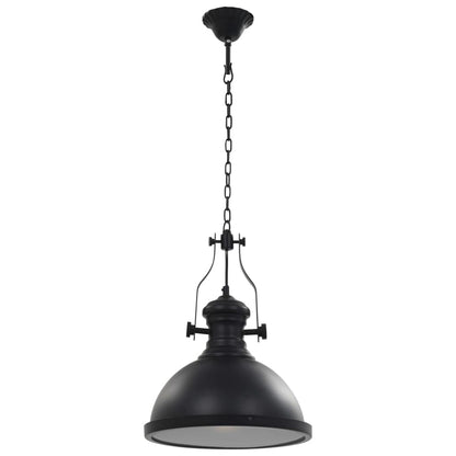 Plafondlamp Rond E27 Zwart