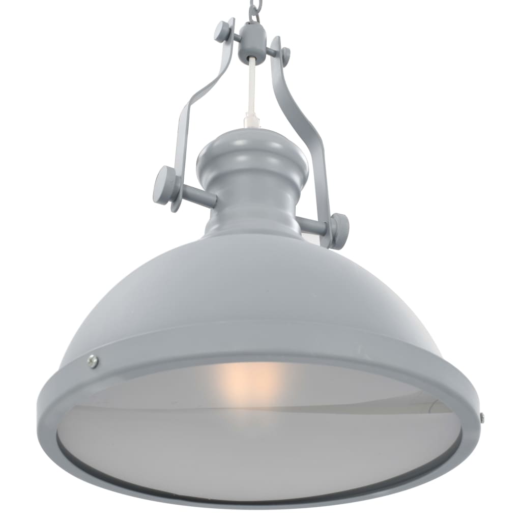 Plafondlamp Rond E27 Grijs