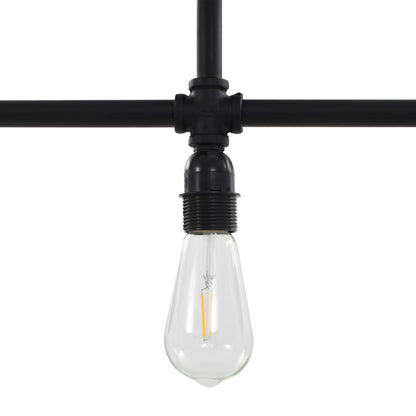 Plafondlamp Xe27 Zwart 3