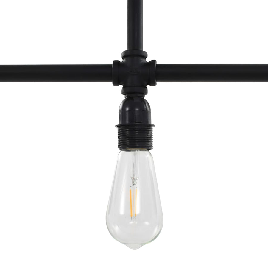 Plafondlamp Xe27 Zwart 3