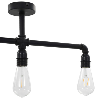 Plafondlamp Xe27 Zwart 3