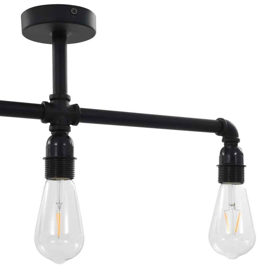 Plafondlamp Xe27 Zwart 3