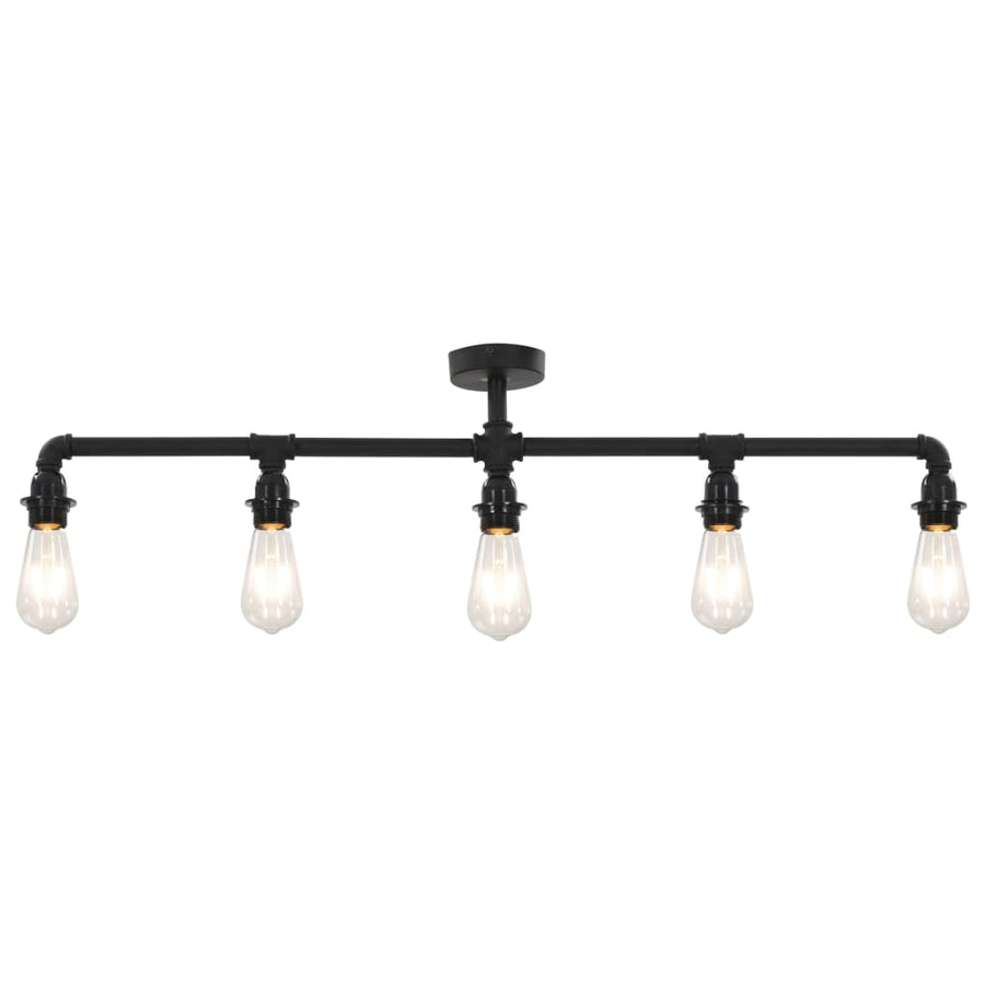 Plafondlamp Xe27 Zwart 5