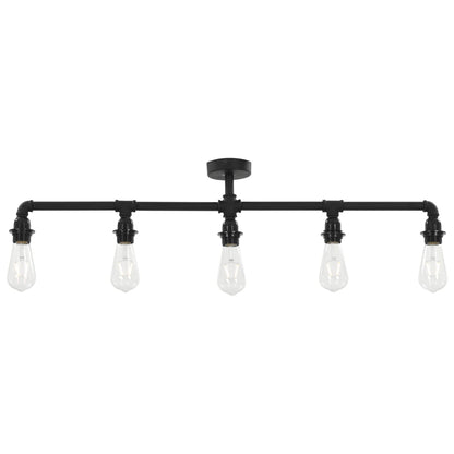 Plafondlamp Xe27 Zwart 5