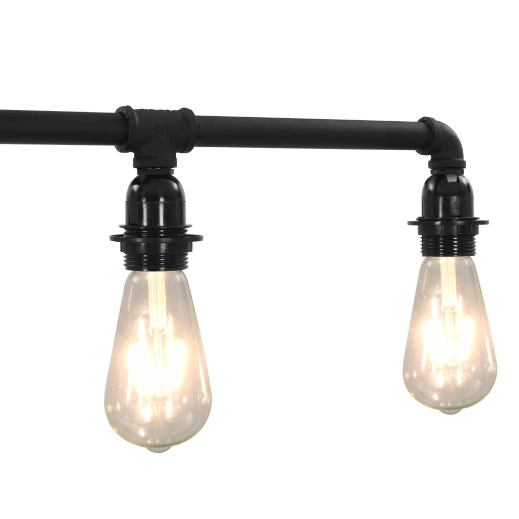 Plafondlamp Xe27 Zwart 5