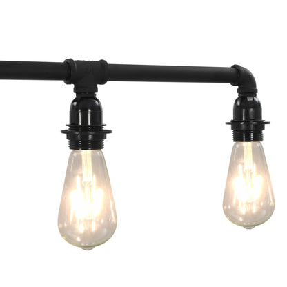 Plafondlamp Xe27 Zwart 5