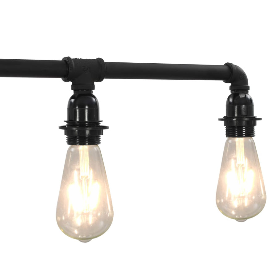 Plafondlamp Xe27 Zwart 5