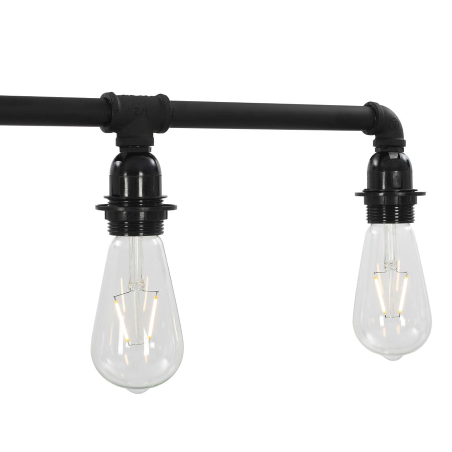 Plafondlamp Xe27 Zwart 5