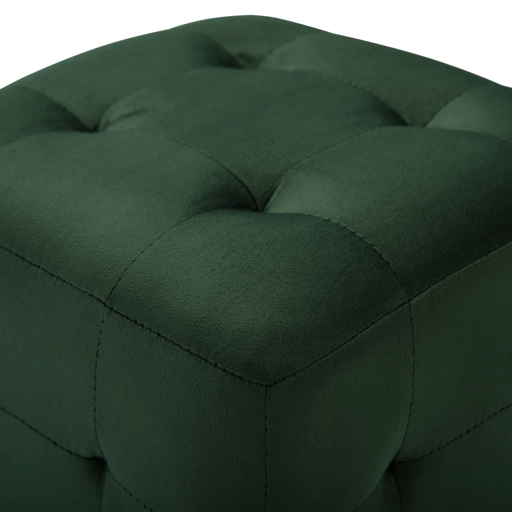 Nachtkastjes 30X30X30 Cm Fluweel Groen