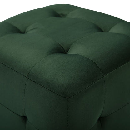Nachtkastjes 30X30X30 Cm Fluweel Groen