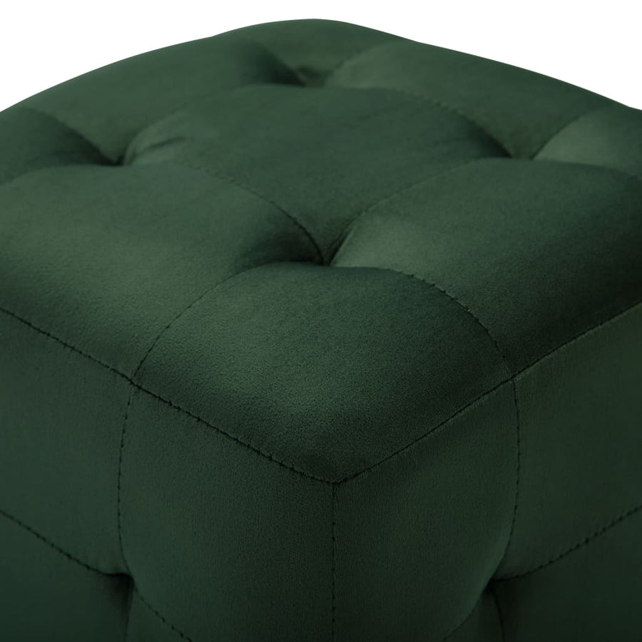 Nachtkastjes 30X30X30 Cm Fluweel Groen