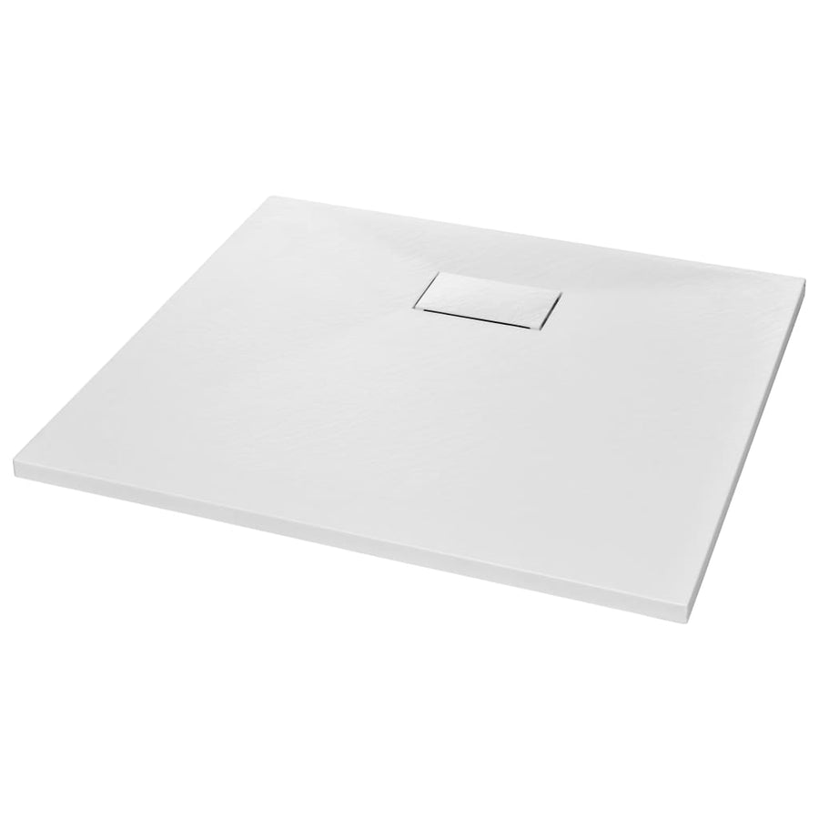 Douchebak 90x80 cm SMC wit 90 x 80 cm Wit