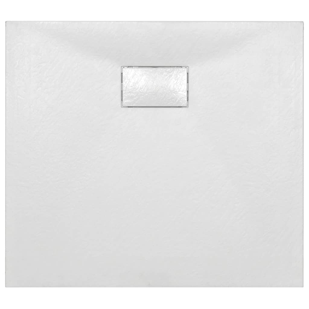 Douchebak 90x80 cm SMC wit 90 x 80 cm Wit