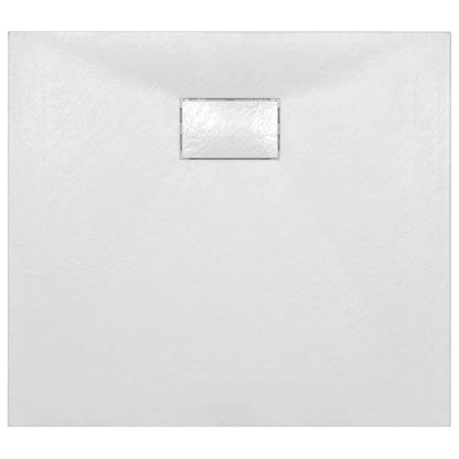 Douchebak 90x80 cm SMC wit 90 x 80 cm Wit