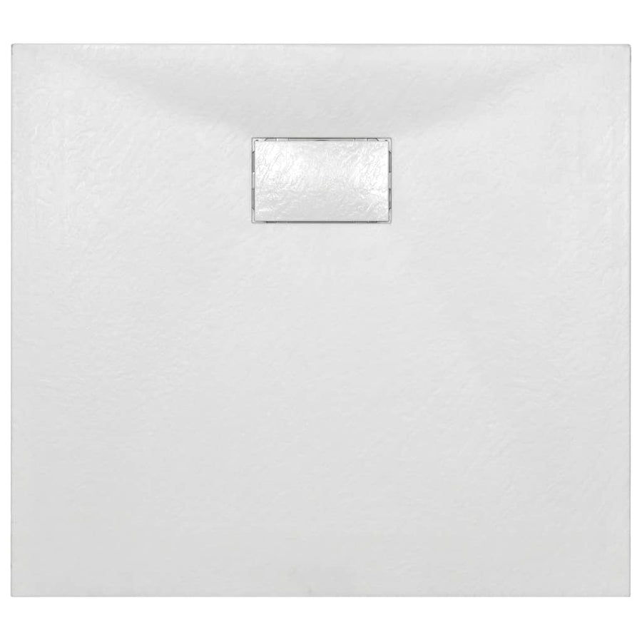 Douchebak 90x80 cm SMC wit 90 x 80 cm Wit