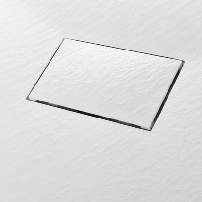 Douchebak 90x80 cm SMC wit 90 x 80 cm Wit