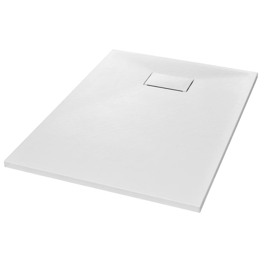 Douchebak 100x70 cm SMC wit 100 x 70 cm Wit