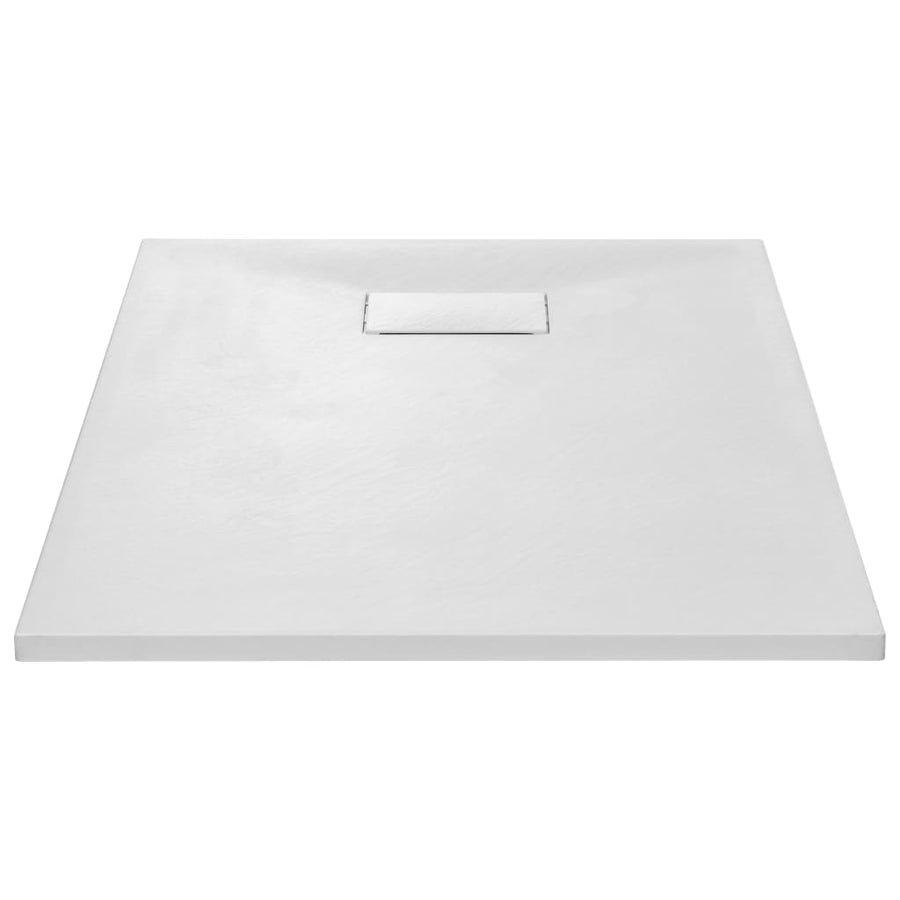 Douchebak 100x70 cm SMC wit 100 x 70 cm Wit