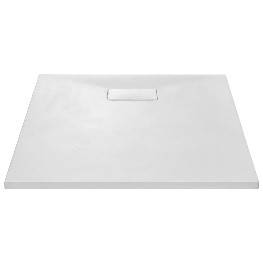 Douchebak 100x80 cm SMC wit 100 x 80 cm Wit