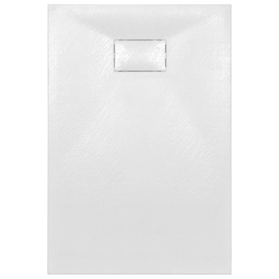 Douchebak 120x70 cm SMC wit 120 x 70 cm Wit