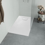 Shower tray 120x70 cm SMC white