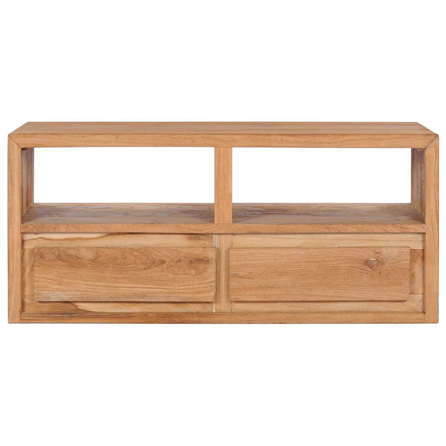 Tv-meubel 90x30x40 cm massief teakhout