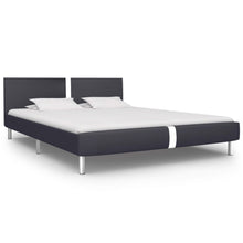 Bedframe Kunstleer 120 x 200 cm Zwart