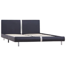 Bedframe Kunstleer 120 x 200 cm Zwart