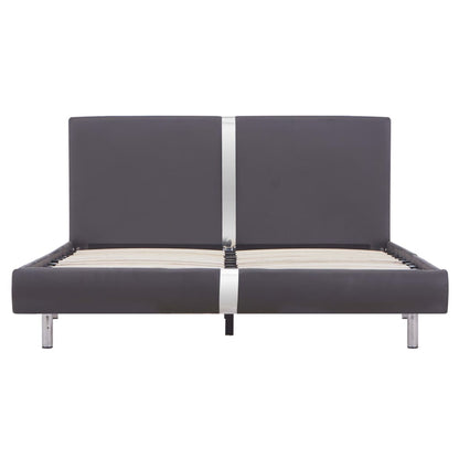Bedframe Kunstleer 140 x 200 cm Grijs