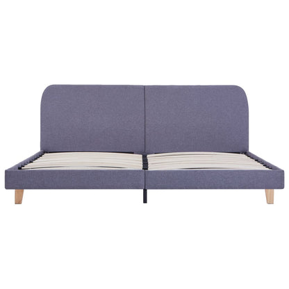Bedframe Stof 180 x 200 cm Lichtgrijs