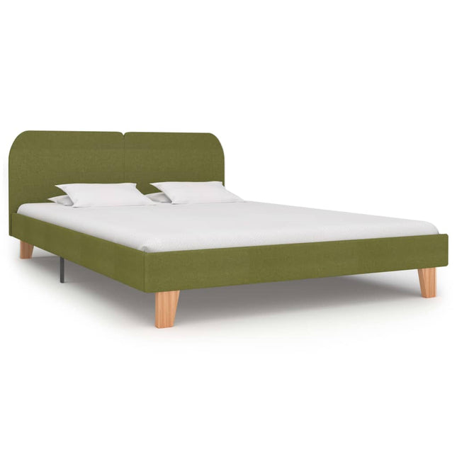 Bedframe Stof 160 x 200 cm Groen