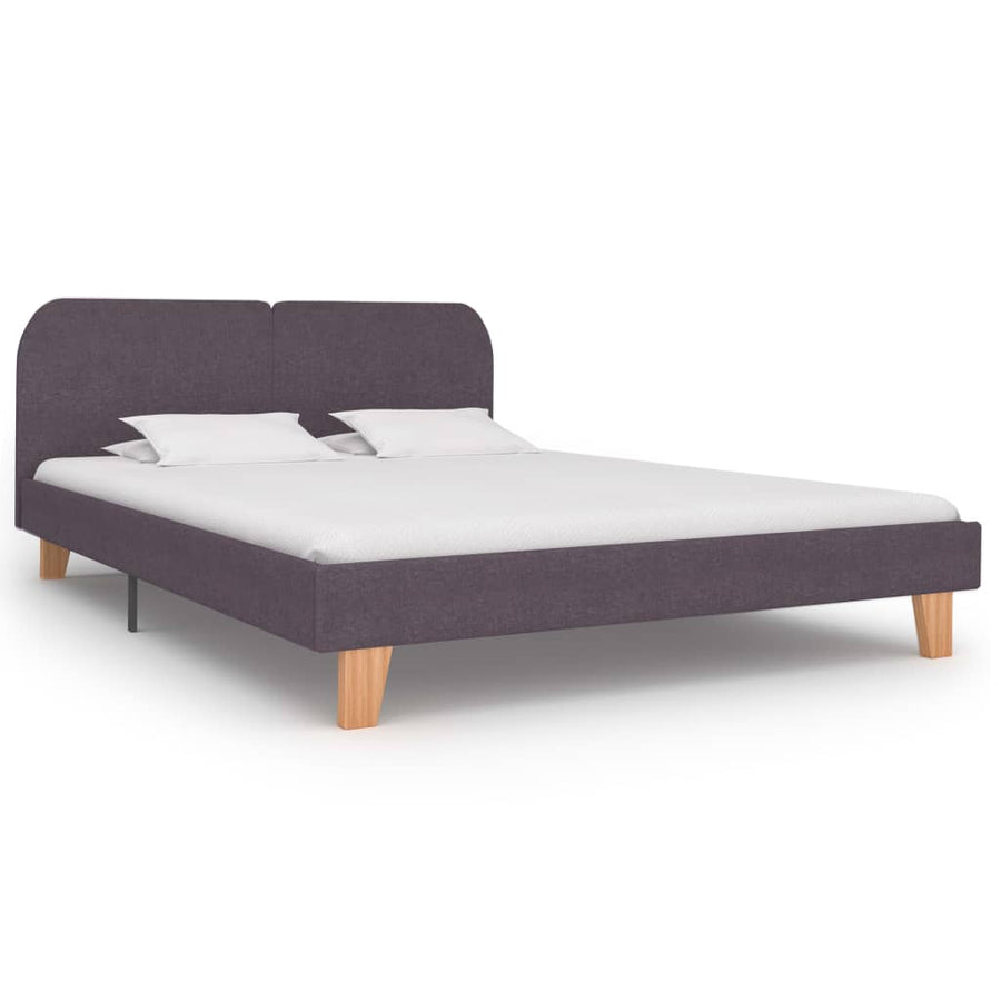 Bedframe Stof 180 x 200 cm Taupe