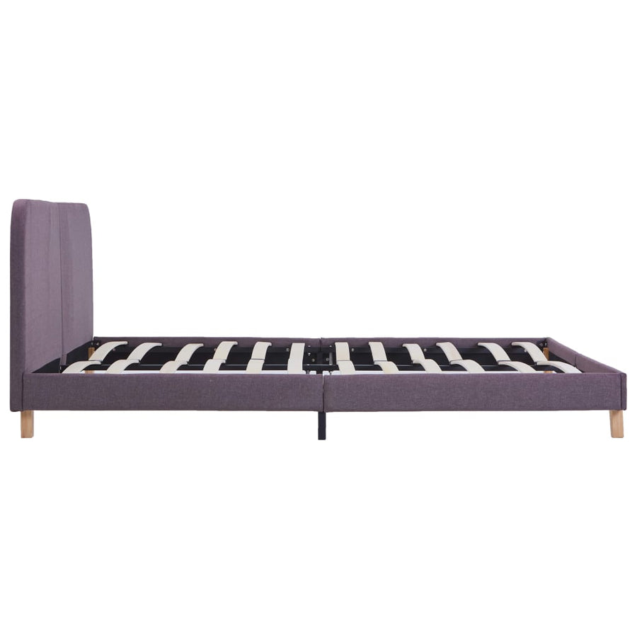Bedframe Stof 180 x 200 cm Taupe