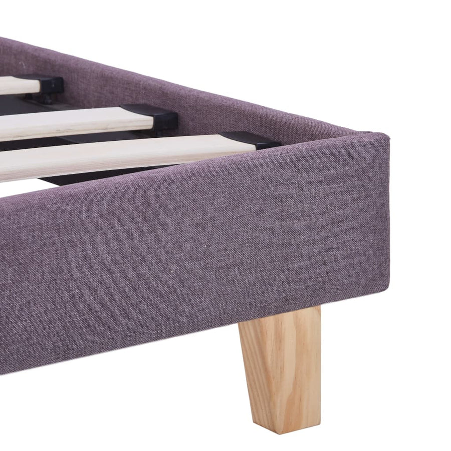 Bedframe Stof 180 x 200 cm Taupe