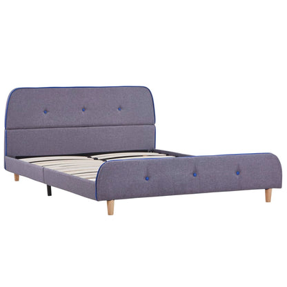 Bedframe Stof 140 x 200 cm Lichtgrijs