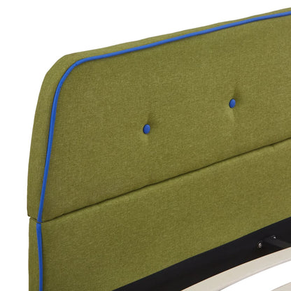 Bedframe Stof 140 x 200 cm Groen