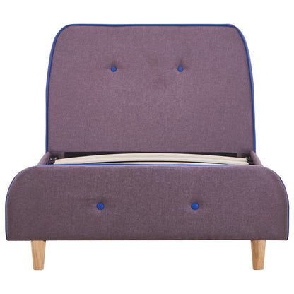Bedframe Stof 90 x 200 cm Taupe