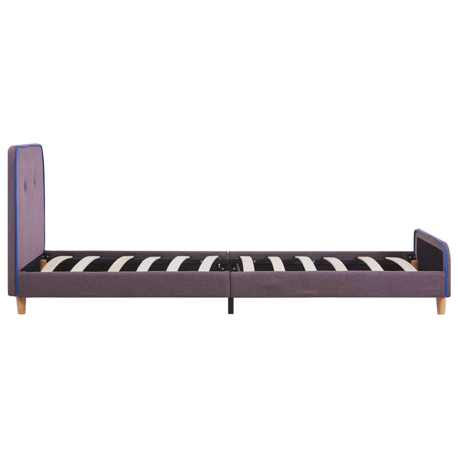Bedframe Stof 90 x 200 cm Taupe