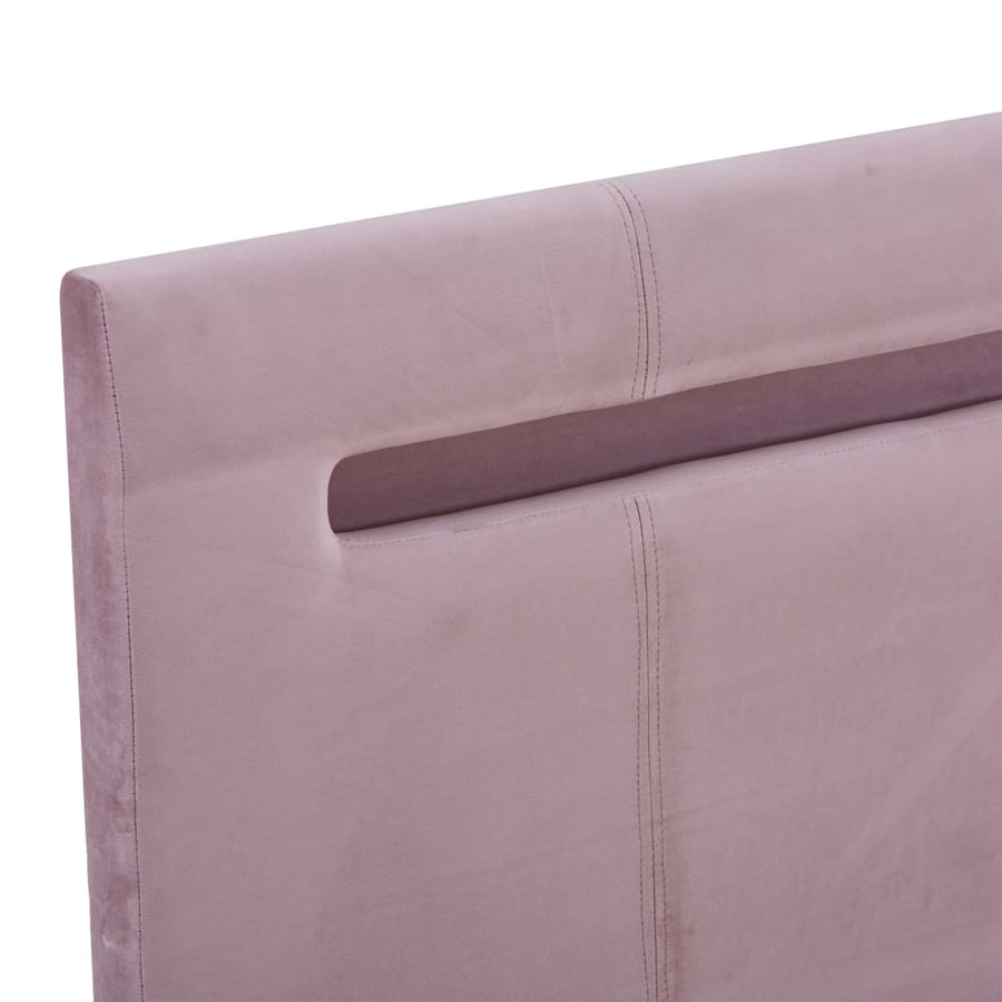 Bedframe Met Led Stof 180 x 200 cm Roze