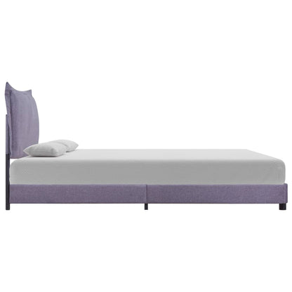 Bedframe Stof 140 x 200 cm Lichtgrijs