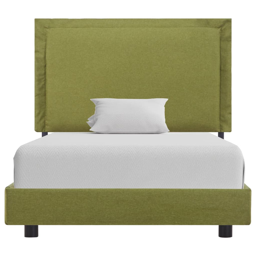 Bedframe Stof 90 x 200 cm Groen