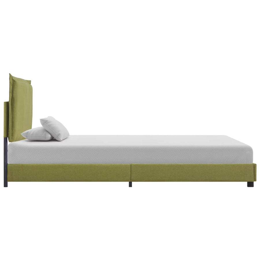 Bedframe Stof 90 x 200 cm Groen