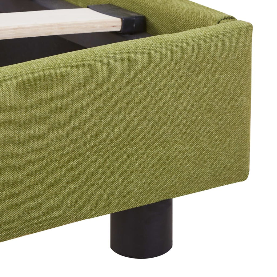 Bedframe Stof 90 x 200 cm Groen