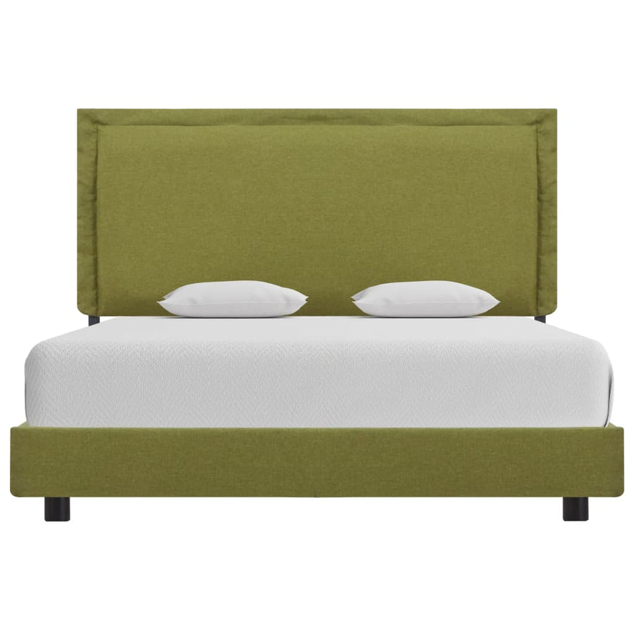 Bedframe Stof 140 x 200 cm Groen