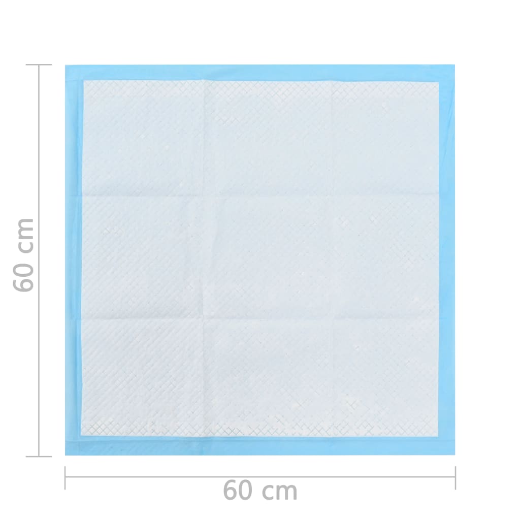 Huisdierentrainingsdoekjes 100 st 60x60 cm nonwoven stof 100 60 x 60 cm