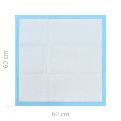 Huisdierentrainingsdoekjes 100 st 60x60 cm nonwoven stof 100 60 x 60 cm