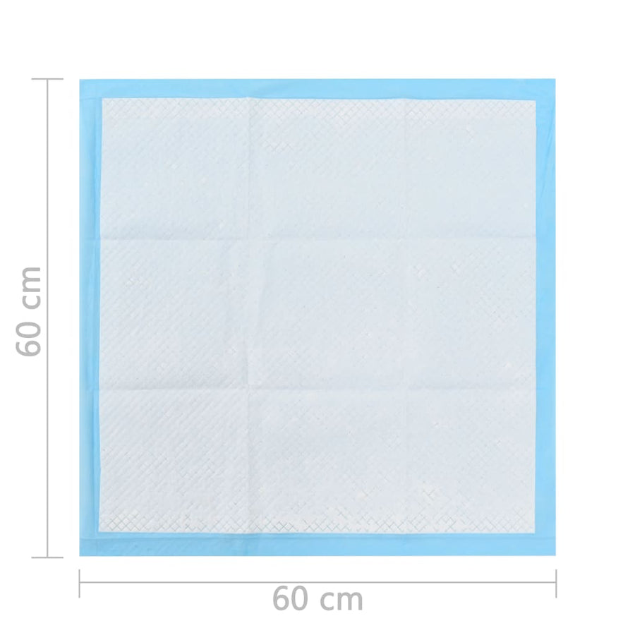 Huisdierentrainingsdoekjes 100 st 60x60 cm nonwoven stof 100 60 x 60 cm