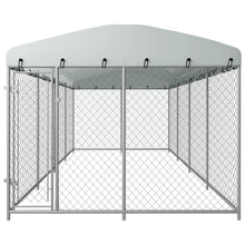 Hondenkennel Voor Buiten Met Dak 8X4X2,3 M Ja
